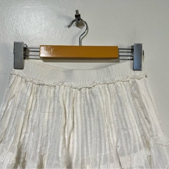 Sunday Best White Boho Eyelet Lace Skirt Size 0 - Picture 9 of 11